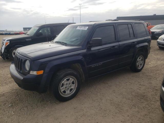 1C4NJPAB0FD317872 - 2015 JEEP PATRIOT BLUE photo 1