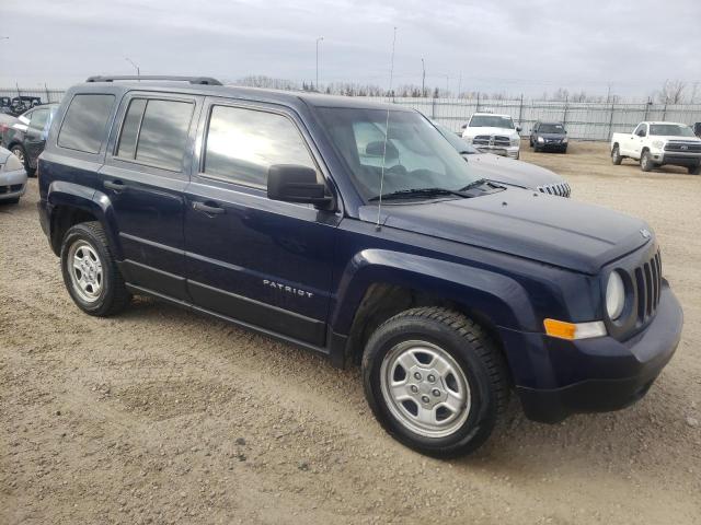 1C4NJPAB0FD317872 - 2015 JEEP PATRIOT BLUE photo 4