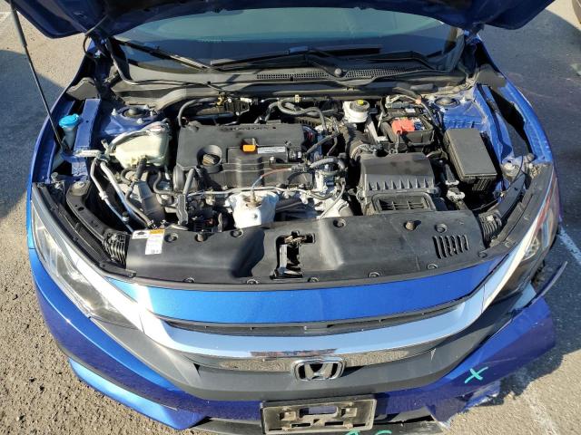 2HGFC2F73JH549207 - 2018 HONDA CIVIC EX BLUE photo 11