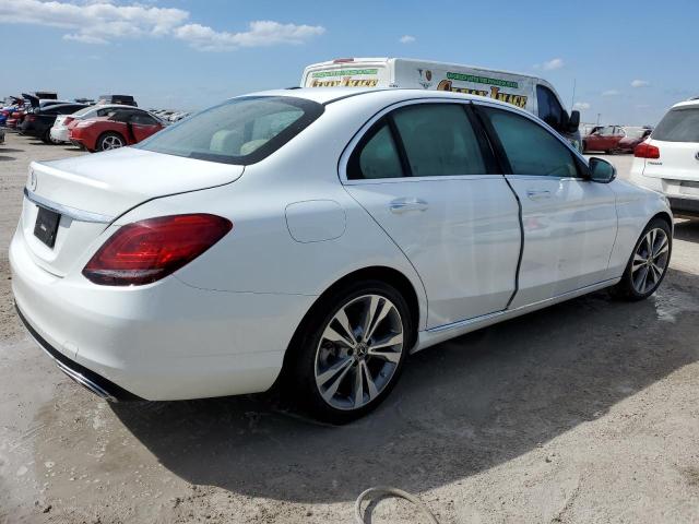 W1KWF8DB6LR575678 - 2020 MERCEDES-BENZ C 300 WHITE photo 3