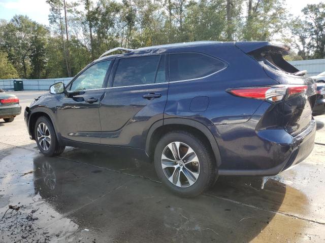 5TDHZRAHXLS506261 - 2020 TOYOTA HIGHLANDER XLE Көк фото 2