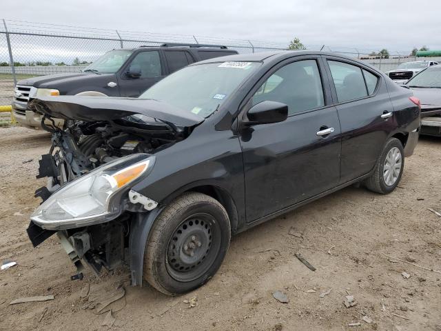 3N1CN7AP5JL805017 - 2018 NISSAN VERSA S BLACK photo 1