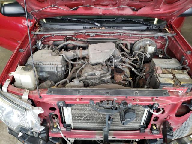 5TFUX4EN1FX033260 - 2015 TOYOTA TACOMA ACCESS CAB წითელი ფოტო 11