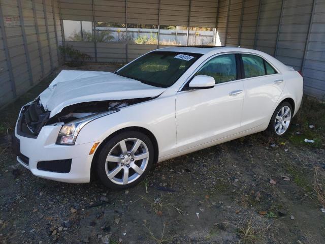 1G6AA5RA0E0189690 - 2014 CADILLAC ATS WHITE photo 1