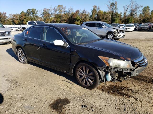 1HGCP2F8XBA011670 - 2011 HONDA ACCORD EXL BLACK photo 4