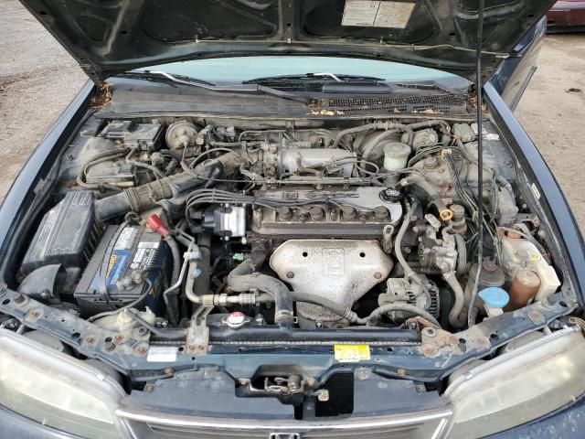 1HGCD7268VA036565 - 1997 HONDA ACCORD EX BLUE photo 11