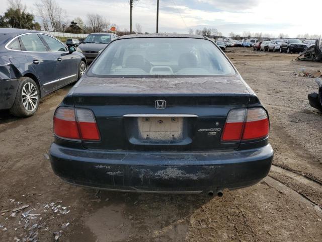 1HGCD7268VA036565 - 1997 HONDA ACCORD EX BLUE photo 6