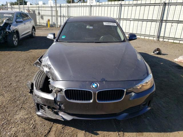 WBA3B1C58EP679807 - 2014 BMW 320 I GRAY photo 5