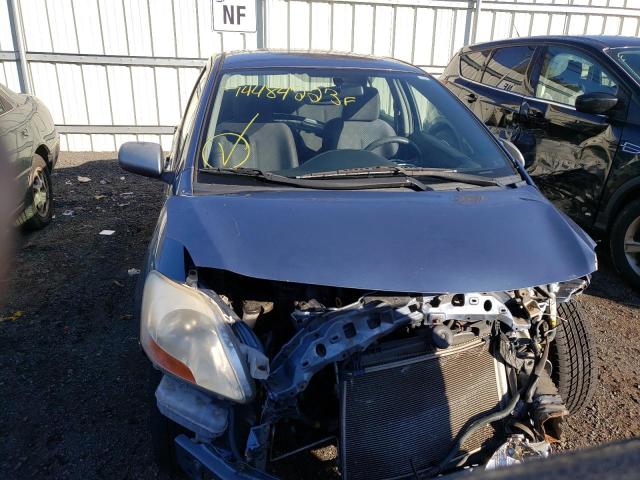 JTDBT923971015449 - 2007 TOYOTA YARIS TEAL photo 5