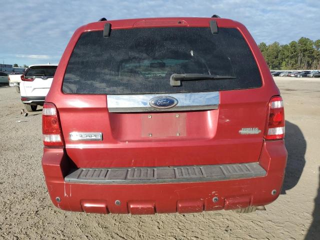 1FMCU04G49KD11615 - 2009 FORD ESCAPE LIMITED RED photo 6