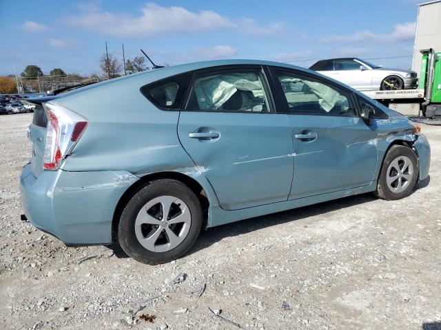 JTDKN3DU9F1947131 - 2015 TOYOTA PRIUS BLUE photo 3