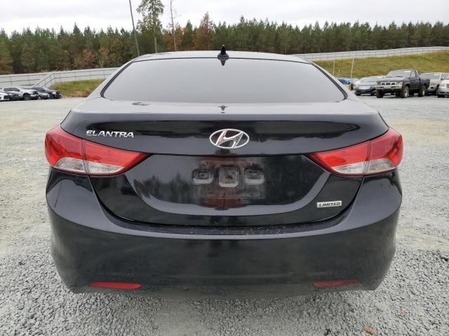 KMHDH4AE2DU914630 - 2013 HYUNDAI ELANTRA GLS BLACK photo 6