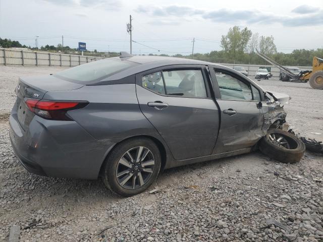 3N1CN8EV8ML870964 - 2021 NISSAN VERSA SV GRAY photo 3