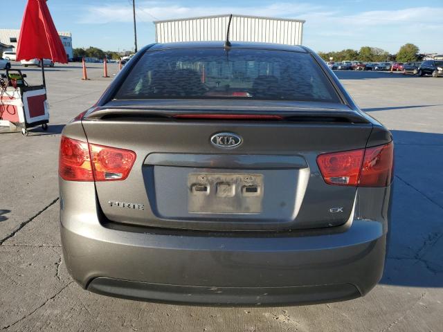 KNAFU4A20D5698685 - 2013 KIA FORTE EX GRAY photo 6