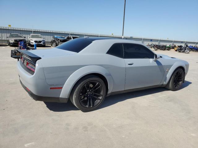 2C3CDZFJ6MH586697 - 2021 DODGE CHALLENGER R/T SCAT PACK GRAY photo 3