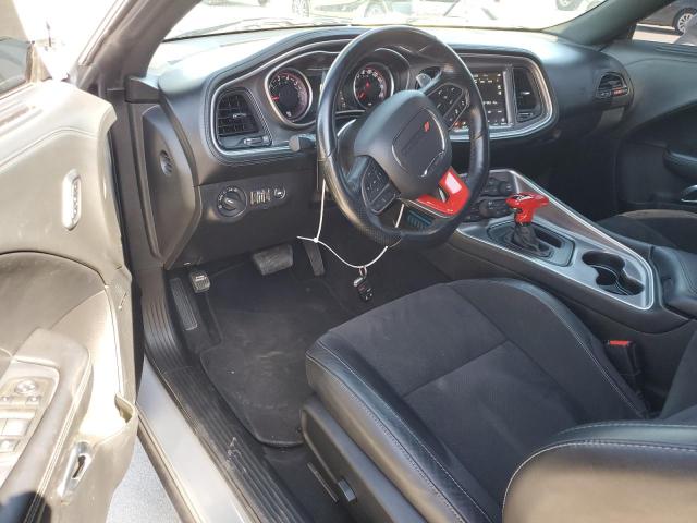 2C3CDZFJ6MH586697 - 2021 DODGE CHALLENGER R/T SCAT PACK GRAY photo 8