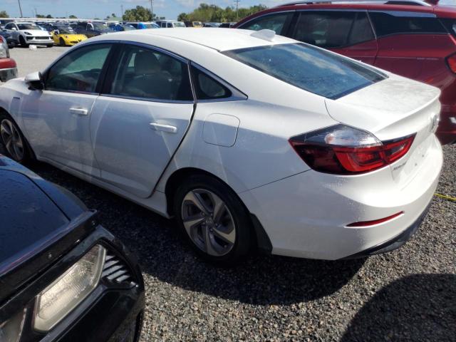 19XZE4F56LE002107 - 2020 HONDA INSIGHT EX WHITE photo 2