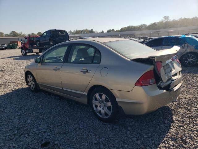 1HGFA16557L092538 - 2007 HONDA CIVIC LX GOLD photo 2