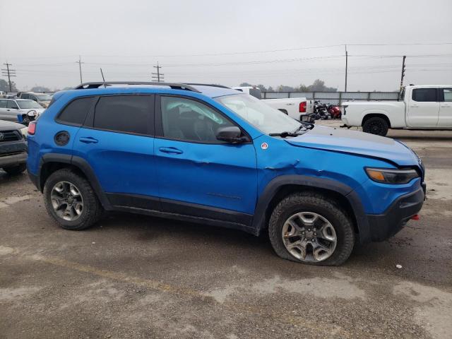 1C4PJMBNXKD158014 - 2019 JEEP CHEROKEE TRAILHAWK BLUE photo 4