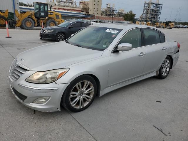 KMHGC4DDXCU199481 - 2012 HYUNDAI GENESIS 3.8L SILVER photo 1