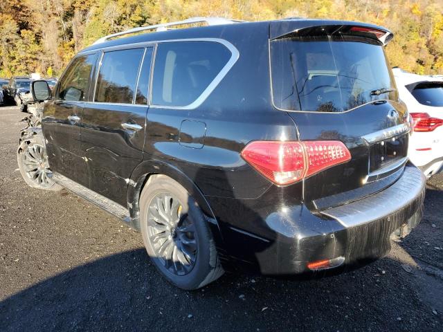 JN8AZ2NE6F9087020 - 2015 INFINITI QX80 BLACK photo 2