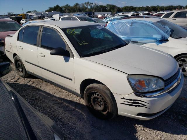 1G1ZS52F15F294702 - 2005 CHEVROLET MALIBU WHITE photo 4