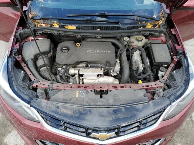 1G1BE5SM9G7282205 - 2016 CHEVROLET CRUZE LT BURGUNDY photo 11