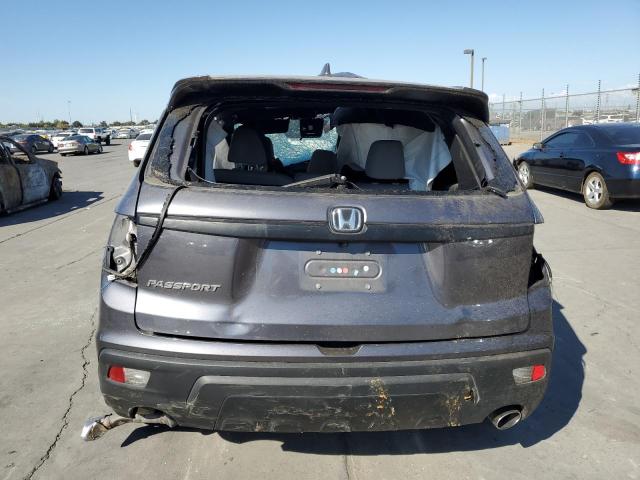 5FNYF7H59KB008466 - 2019 HONDA PASSPORT EXL GRAY photo 6