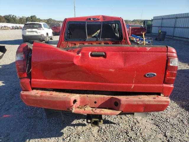 1FTYR44V72PB32236 - 2002 FORD RANGER SUPER CAB RED photo 6