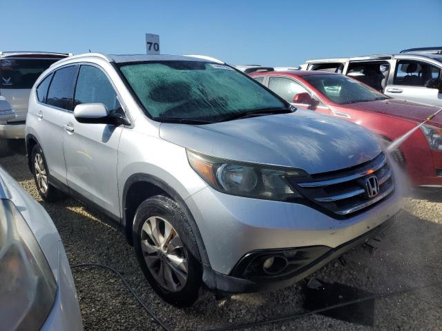 2HKRM4H71DH638755 - 2013 HONDA CR-V EXL SILVER photo 4