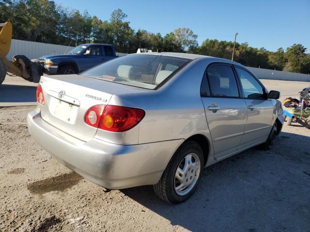 1NXBR32E24Z329642 - 2004 TOYOTA COROLLA CE SILVER photo 3