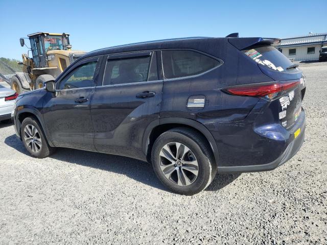 5TDGZRAH3MS054070 - 2021 TOYOTA HIGHLANDER XLE ლურჯი ფოტო 2