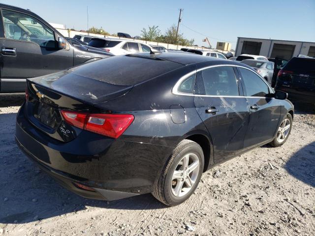 1G1ZB5ST2KF187966 - 2019 CHEVROLET MALIBU LS BLACK photo 3