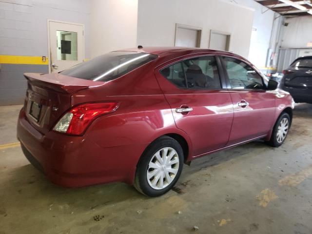 3N1CN7AP5HL863817 - 2017 NISSAN VERSA S RED photo 3