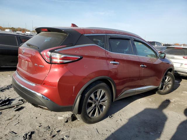 5N1AZ2MH2HN144522 - 2017 NISSAN MURANO S RED photo 3