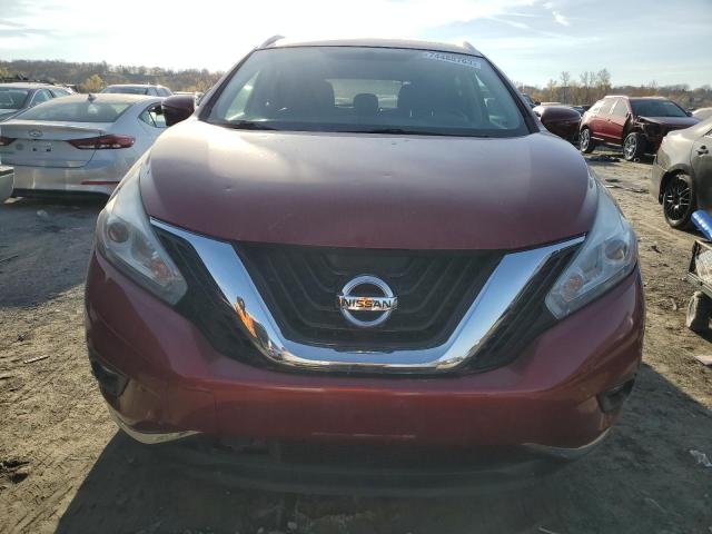 5N1AZ2MH2HN144522 - 2017 NISSAN MURANO S RED photo 5