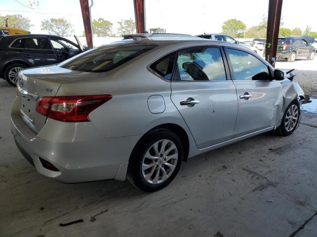 3N1AB7AP8HY363363 - 2017 NISSAN SENTRA S SILVER photo 3