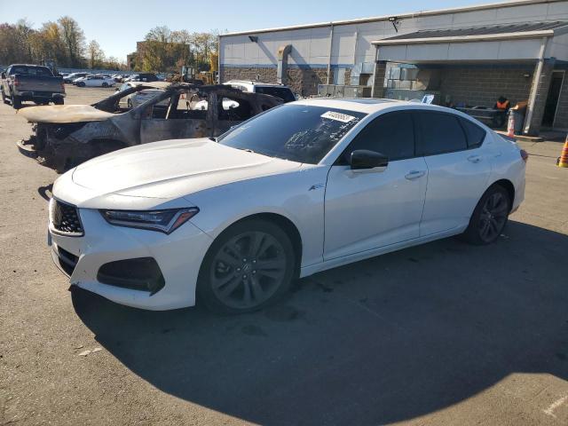 19UUB5F55NA002275 - 2022 ACURA TLX TECH A WHITE photo 1