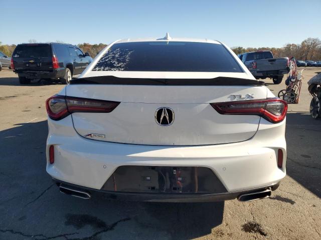 19UUB5F55NA002275 - 2022 ACURA TLX TECH A WHITE photo 6