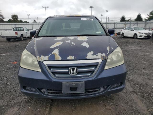 5FNRL38647B021826 - 2007 HONDA ODYSSEY EXL BLUE photo 5