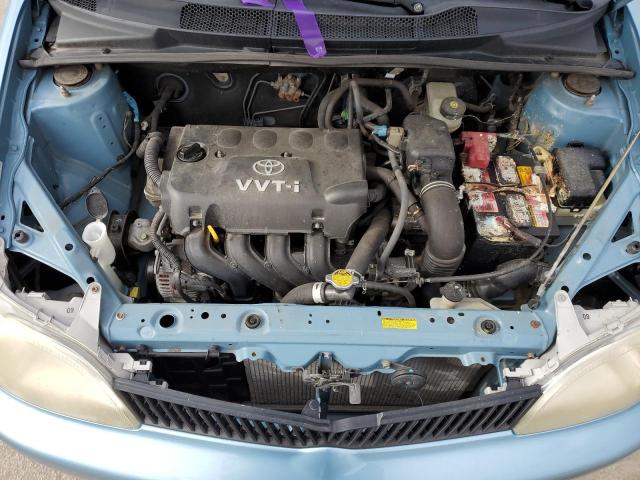 JTDAT123610196603 - 2001 TOYOTA ECHO TURQUOISE photo 11