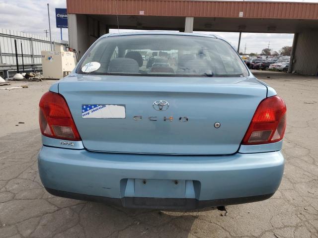 JTDAT123610196603 - 2001 TOYOTA ECHO TURQUOISE photo 6