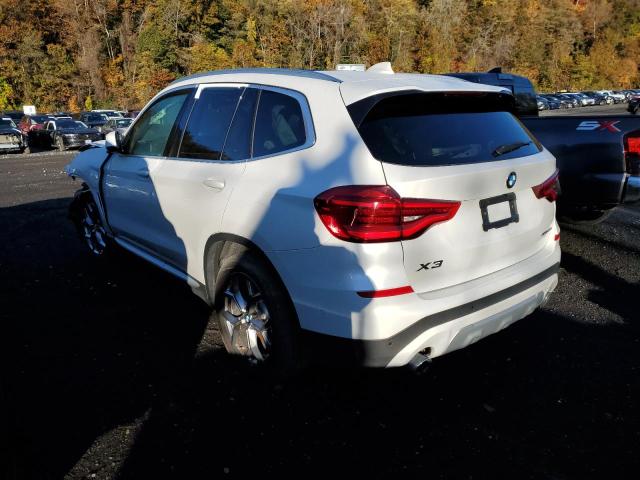 5UXTS1C00M9F02163 - 2021 BMW X3 XDRIVE30E WHITE photo 2
