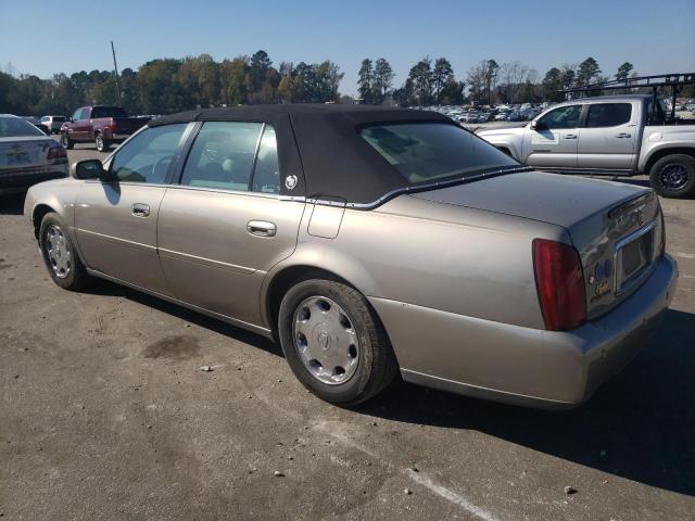 1G6KE57Y82U143733 - 2002 CADILLAC DEVILLE DHS BROWN photo 2