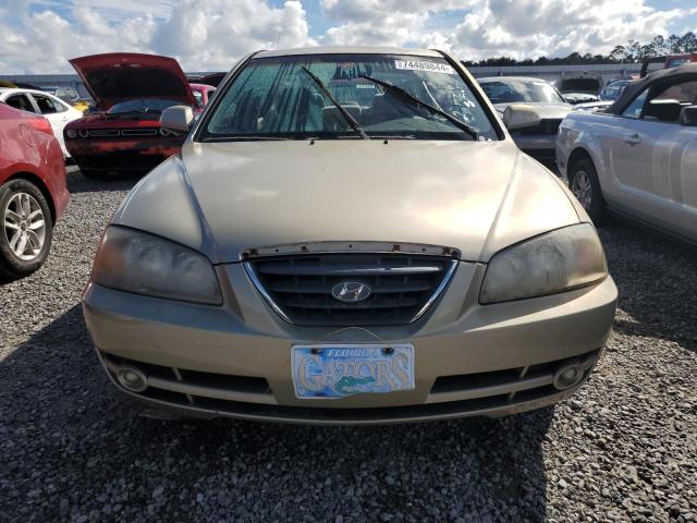 KMHDN46D65U088519 - 2005 HYUNDAI ELANTRA GLS BEIGE photo 5