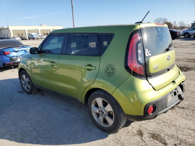 KNDJN2A2XH7886154 - 2017 KIA SOUL GREEN photo 2