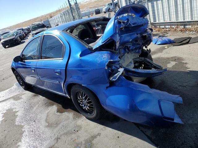 1B3ES56C34D593142 - 2004 DODGE NEON SXT BLUE photo 2