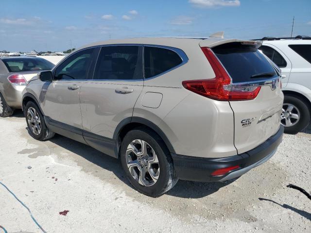 5J6RW1H88KL002919 - 2019 HONDA CR-V EXL BEIGE photo 2