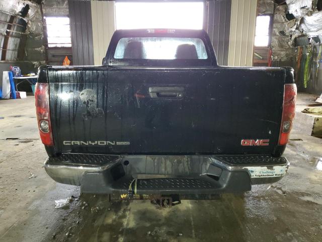 1GTDT146X58239318 - 2005 GMC CANYON BLACK photo 6