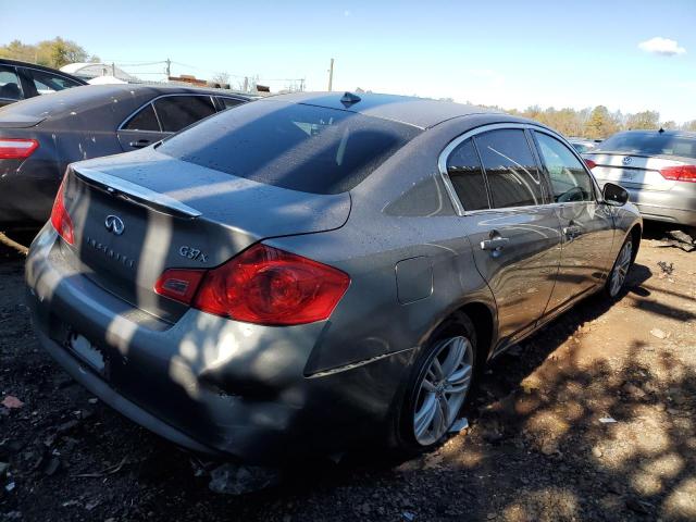 JN1CV6ARXDM755155 - 2013 INFINITI G37 GRAY photo 3